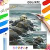 Halloween Skull Ocean Waves Digital Oil Painting Coloring Painting Hand Painting Home Decoration