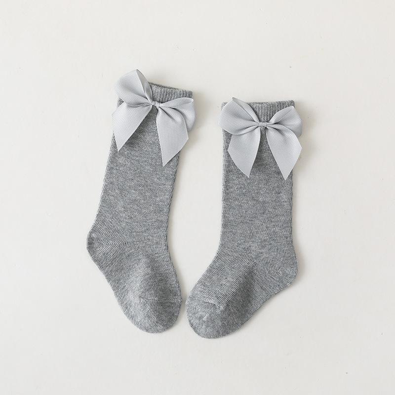 Baby Girls Socks Toddler Spanish Style Bow Cotton Mesh Breathable Newborn Infant Socks 0-5 Years