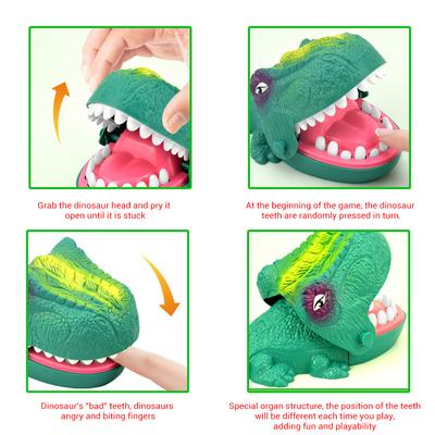 Dinosaur Bite Finger Game Toy Dinosaur Dentist Funny Party Board Game Dinosaur Teeth Game Toy for Kids