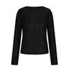Women's High-Neck Sequin Long Sleeve Top - Spring/Autumn 2026, Stylish & Transparent Inner Layer