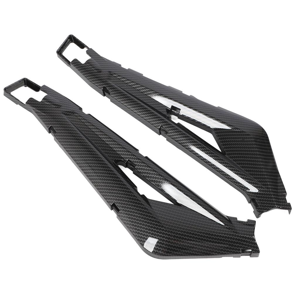 Rear Swingarm Cover ABS Carbon Fiber Grain Enhanced Protection Replacement for SUR‑RON Light Bee X S