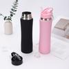 Simple 304 stainless steel thermos cup outdoor portable sports kettle creative small waist high value straw water cup