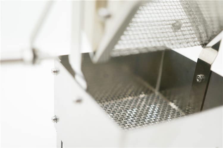 Desirable Home Kaffeeröster, Ferninfrarot, klein, manuelle Drehung mit Griff, Röstmaschine, Premium-Titan, 3,5 mm Maschenweite