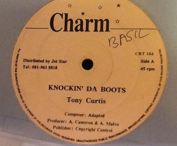 12inch Record TONY CURTIS - Knockin' Da Boots CRT184 Charm UK Reggae, Ska & Dub Used
