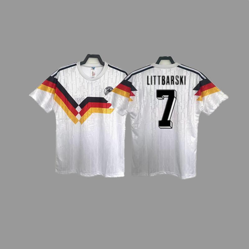Vintage Jersey Football Jersey Germany Home Jersey Klose Klinsmann Kahn Matthius Müller Jersey