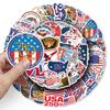 50 USA Bicentennial Independence Day Waterproof Stickers - for DIY, Computer, and Luggage Decoration.