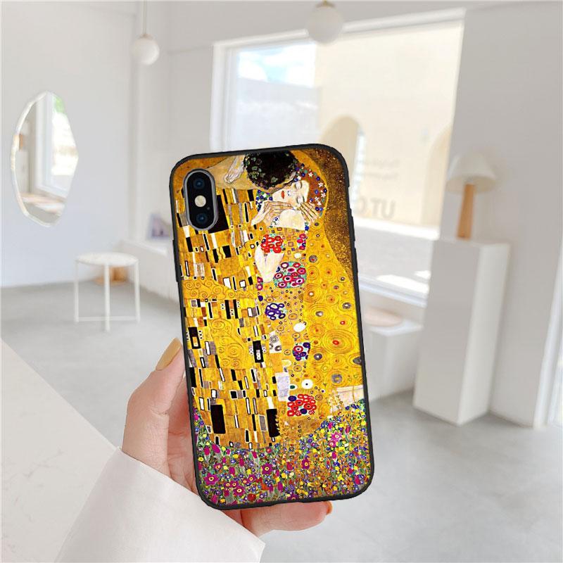

MY14 Gustav Klimt Soft Shell Phone Case for Redmi Note 8 9 Pro Max 9S 9T 9C NFC 8T 8A 10A A4 Redmi 9T