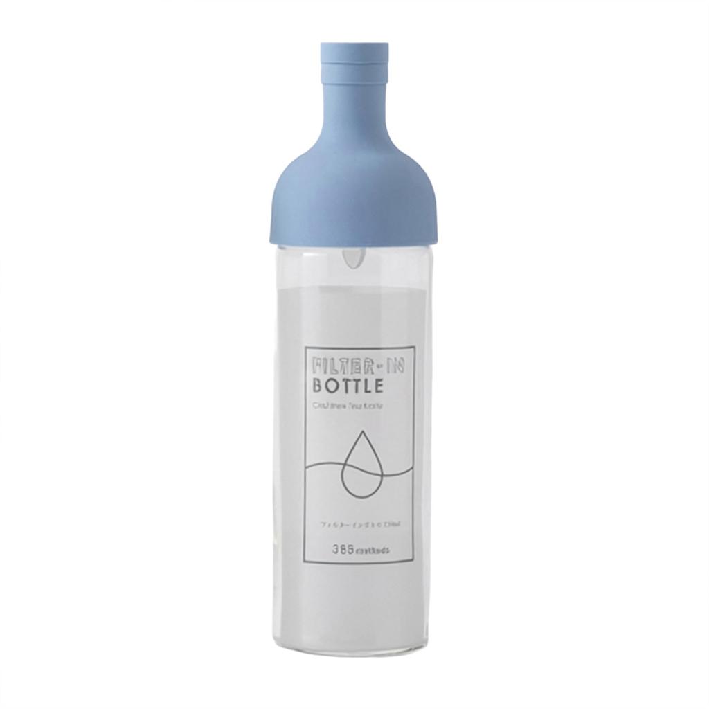 365 Methods Hario Filter-In Bottle FIB-75-365BB-YY Baby Blue 750ml Cold Brew Tea Maker Heat Resistant Glass Japanese Made Fridge Door Pitcher