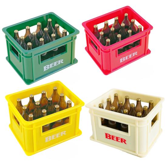 3D Beer Crate Bottle Opener Refrigerator Magnet Bottle Opening Tool Fridge Magnet
