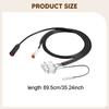 Rear Led Lights Cable 35.24inch Replace Rubber Quick Installation Light for Zt3 Pro