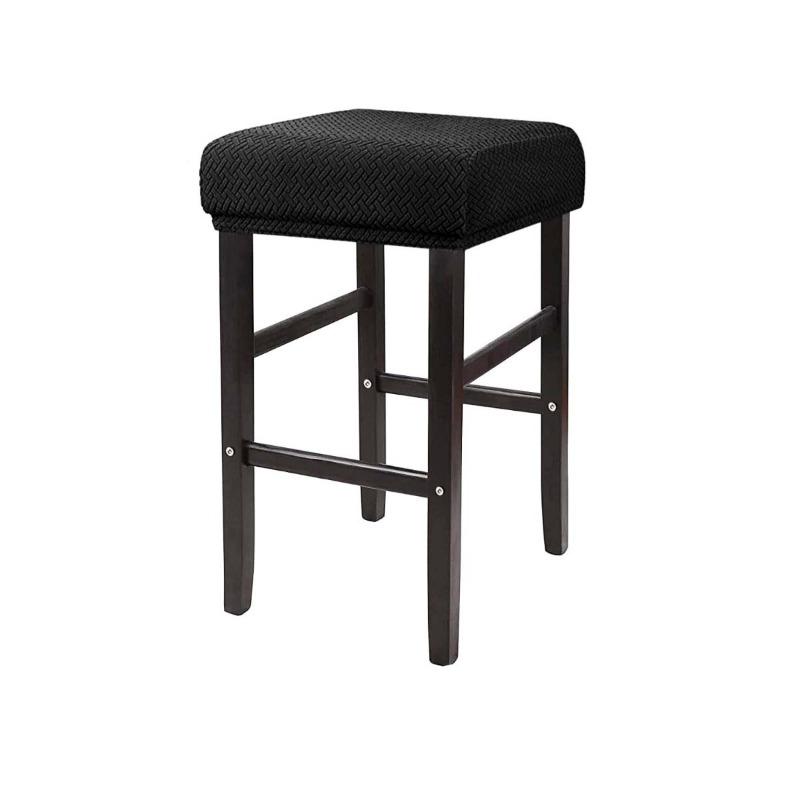 Rozciągliwe prostokątne pokrowce na stołki barowe Żakardowe pokrowce na stołki kosmetyczne Zmywalne pokrowce na stołki barowe Pokrowce na stołki barowe Pokrowce na siedzenia Pokrowce na siodła