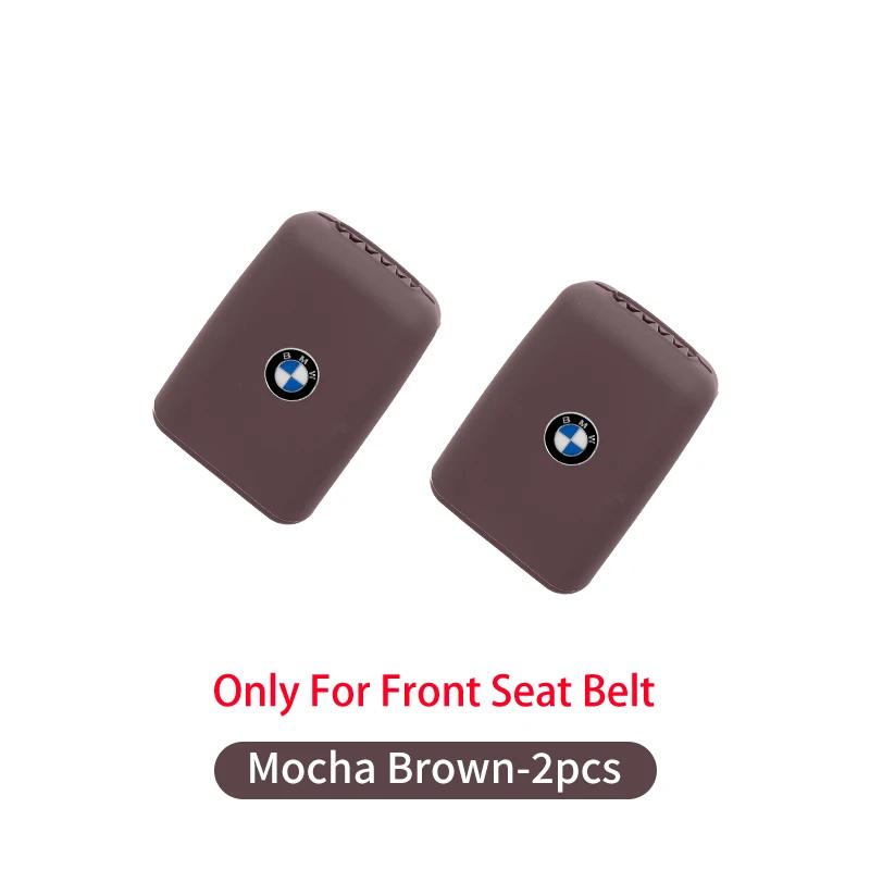 

Car Sticker 2025 Hot Car Seatbelt Buckle Cover Silicone Anti-scratch Protector Safety Belt Buckle Guard For BMW E46 E90 E60 F30