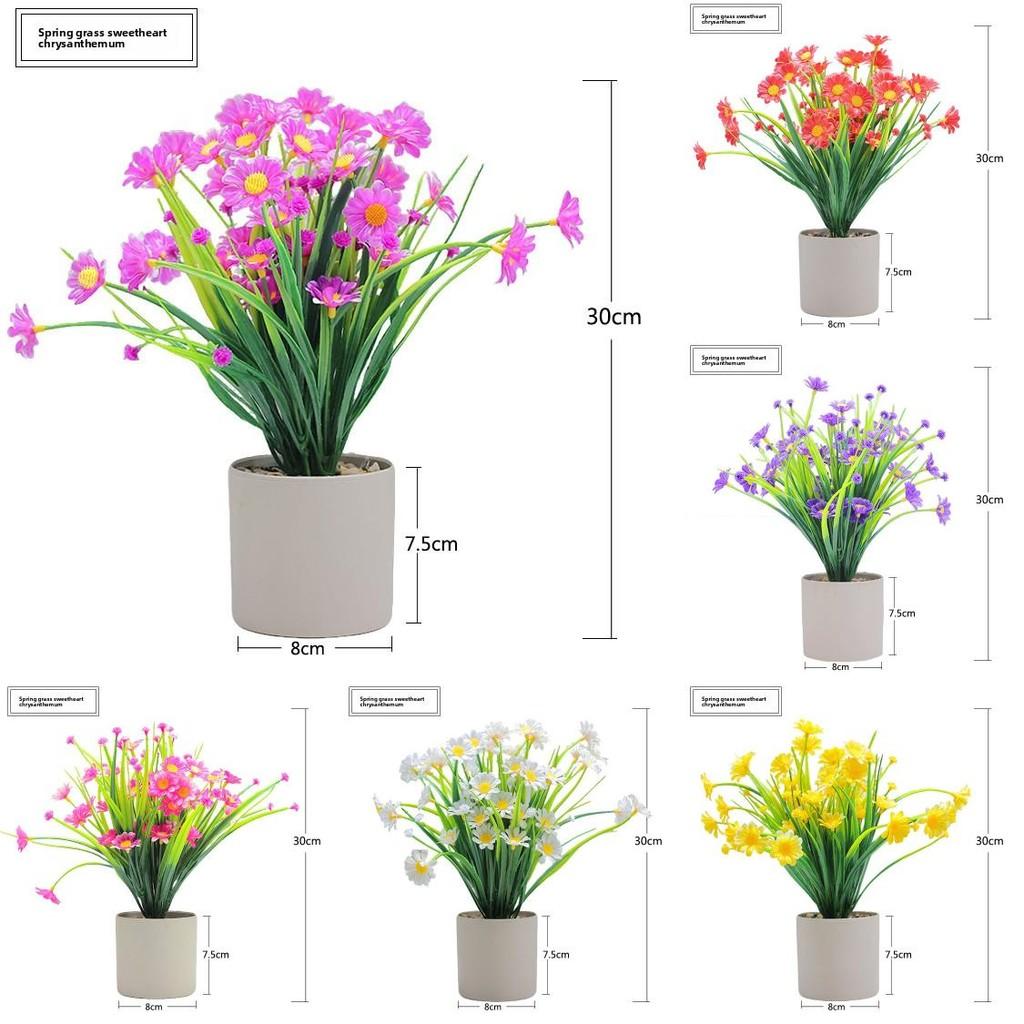 Artificial Plant Decor With Plastic Craft For Home Office And Indoor Spaces