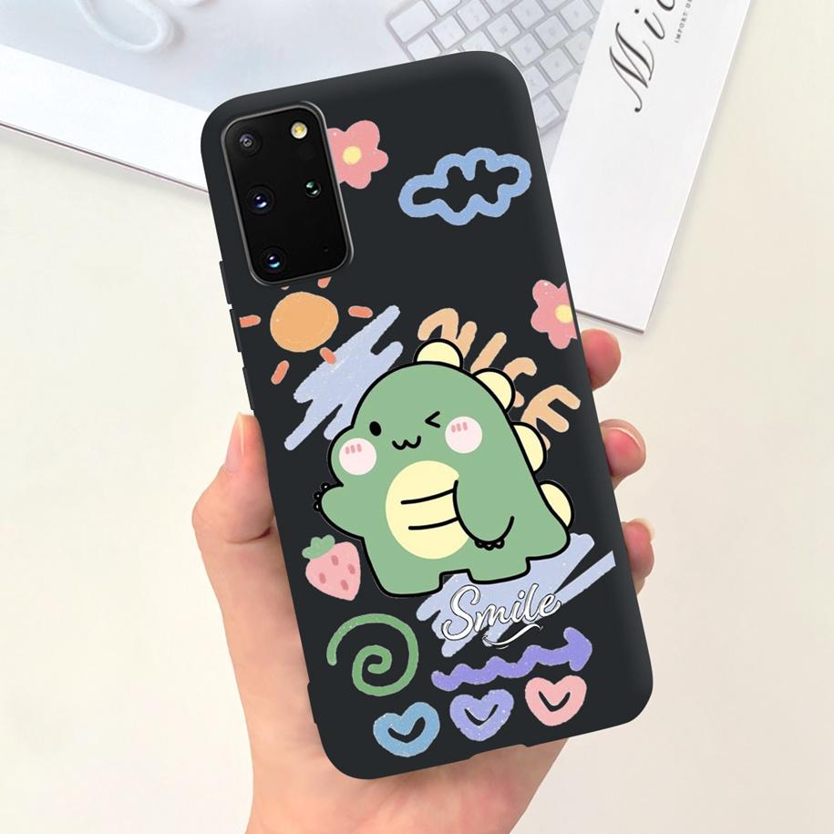 For Samsung Galaxy S20 Plus Case SM-G985F Silicone Cover Cute Astronaut Cartoon Soft Funda For Samsung S20 S20+ 5G SM-G986F Capa