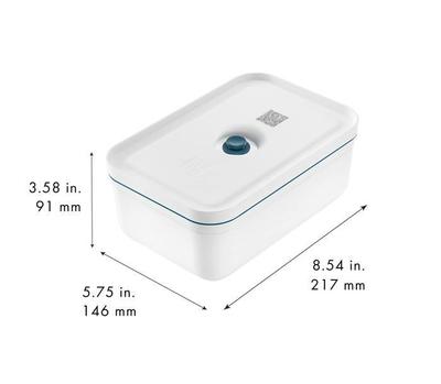 Lunch Box - Zwilling - 1009486 - Sous Vide - Plastic - Size L - White