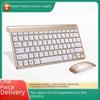 Ultra-Thin 2.4G Wireless Keyboard and Mouse Set - Silent Office Edition