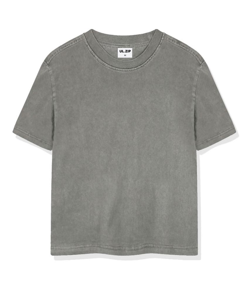 ULIFEZIP Noros Pigment Dyed Short Sleeve T-Shirt 5 Colors [Ulzf_0001]