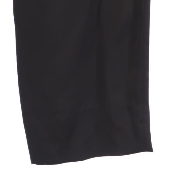 Giorgio Armani Made In Italy Long Pants 38 Brown Side Zip Women Used