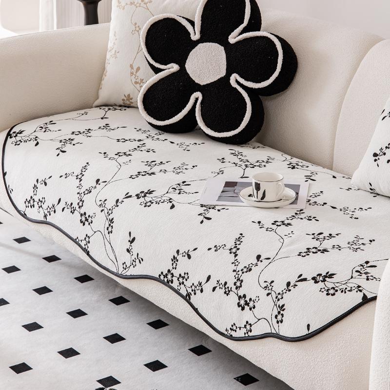 Special-Shaped Sofa Cushion Four Seasons Universal Irregular Non-Slip Cushion French Cream Style Sofa Cover Cloth