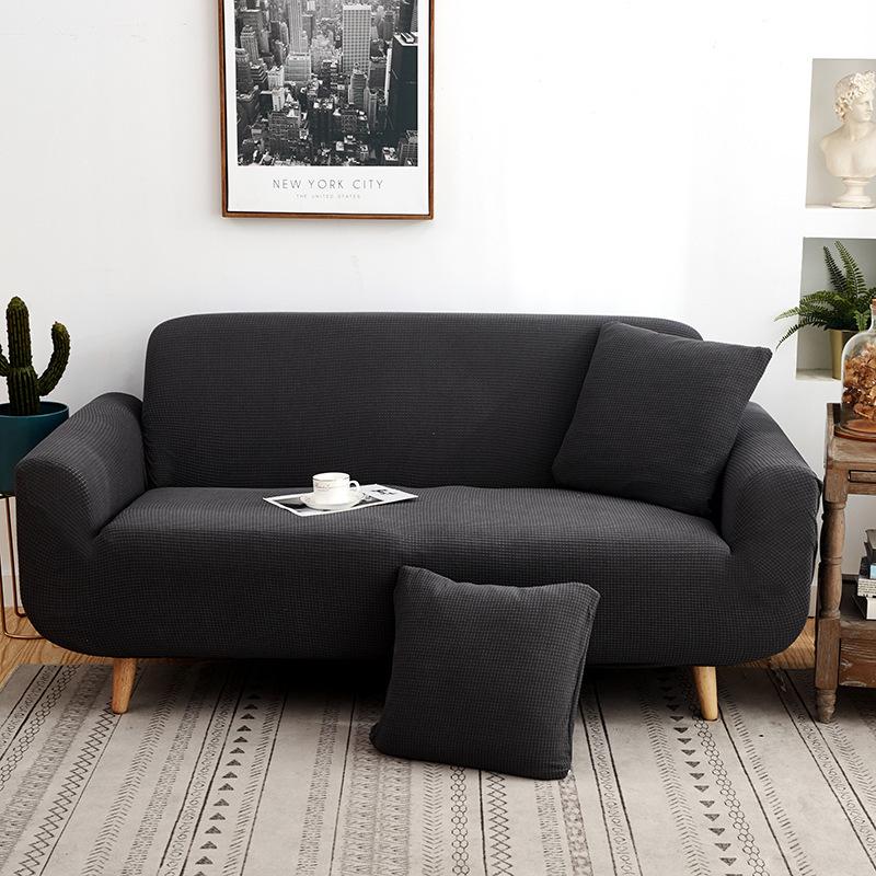All-Inclusive Stretch Sofa Cover Fabric Corn Velvet Sofa Cover
