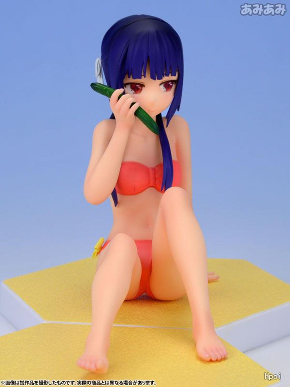 15СМ фигурка Киношита Ринго Аниме Купальник Милая кукла Сидячая поза Настольный Гольф Модель Игрушка Подарок Коллекция Украшения ПВХ no box