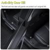 4 8PCS Door Sill Protector for 2026 2026 Tesla Model Y Juniper Door Sill Guards Anti-Kick Door Entry Cover Pads Mats Accessories