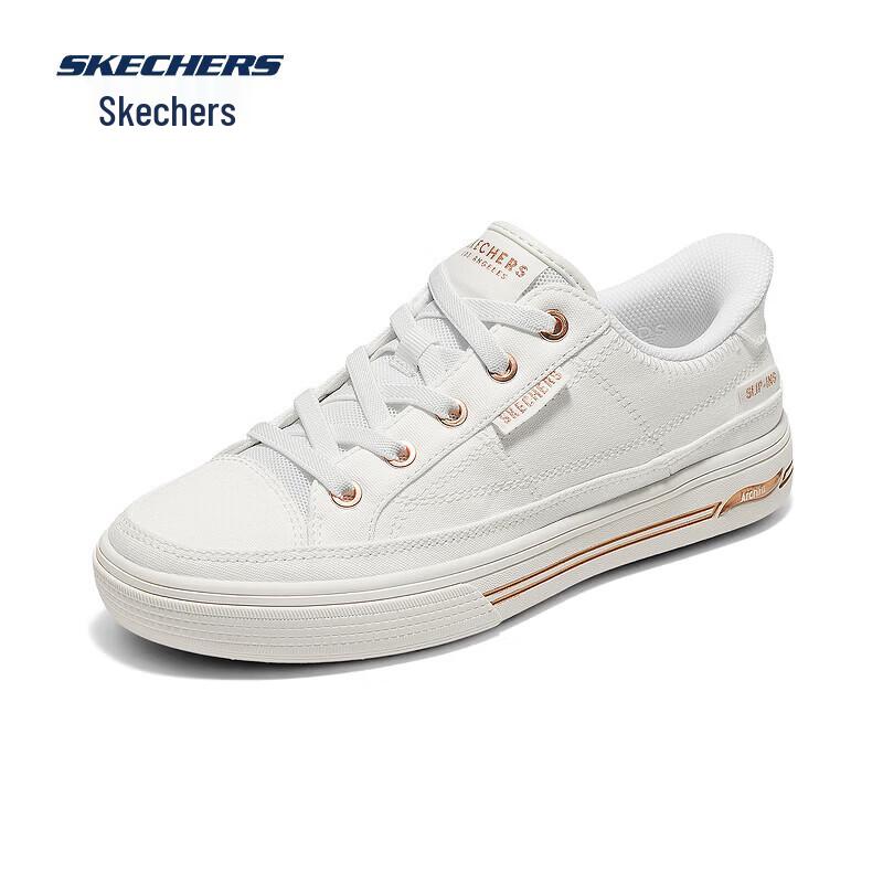 Skechers Women s Low-Top Canvas Shoes 177197 37.5