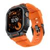 Case+Strap For Apple Watch Ultra 3 2 49mm Band  Accessories Sport Silicone Bracelet+Metal Protective Bumper iWatch Cover 49mm