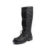 Grape mother winter new long knight boots women's trend small thick-soled heightening boots comfortable soft sole not tired feet
