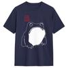 Unique Cute Grumpy Frog Japanese Ink Tshirt For Unisex Crew Neck 100 Cotton T Shirts Short Sleeve Tees Printed Clothing