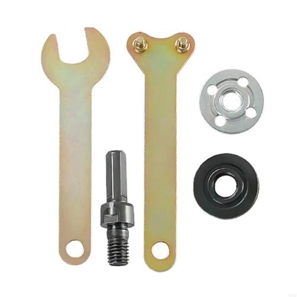 

Mandrel Electric Drill Converter Metal Grinding Connection Adapter Tool Attachment 5pcs