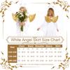 [Yi-gog] Weihnachtliches Kinder-Engelskostüm-Set (L)