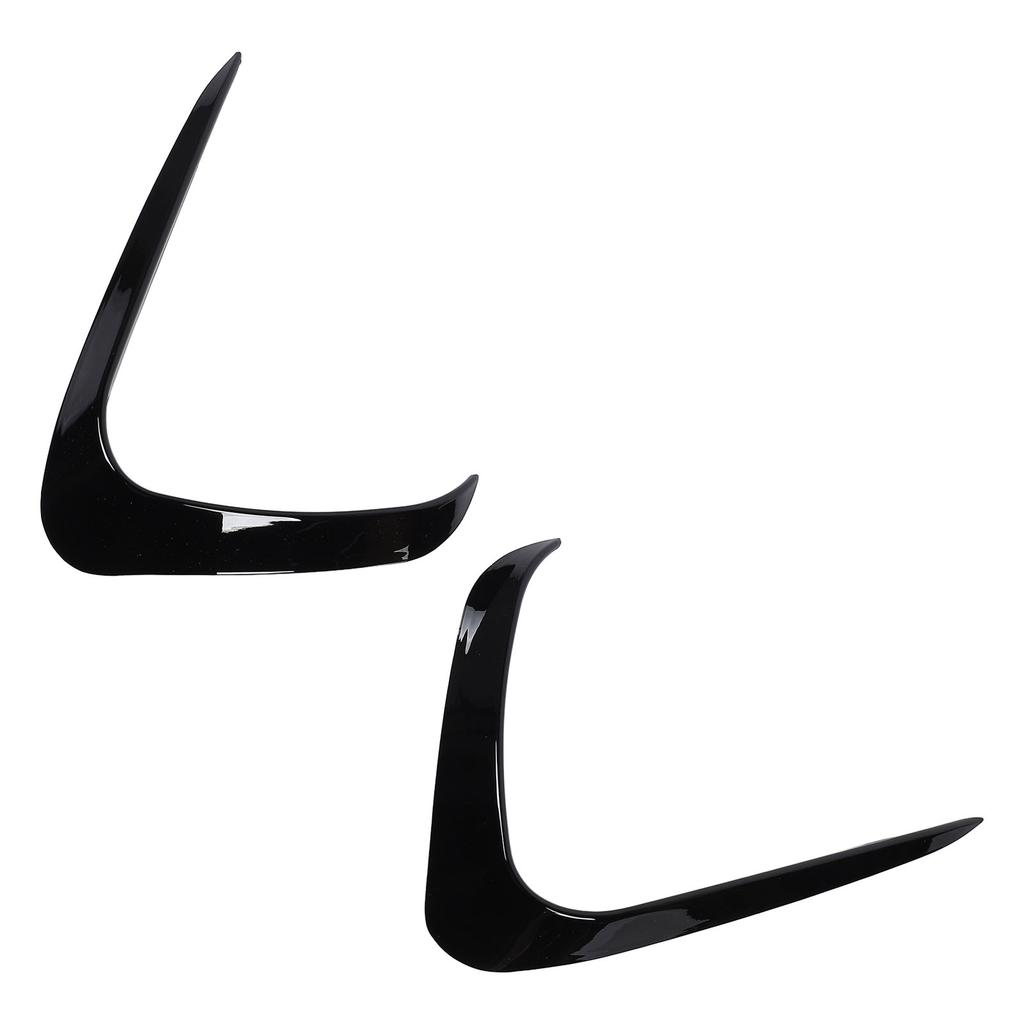 1 Par Främre Luftintagsdelare Förbättrad Aerodynamik Sportigt Utseende Ökad Marktryck Stötfångare