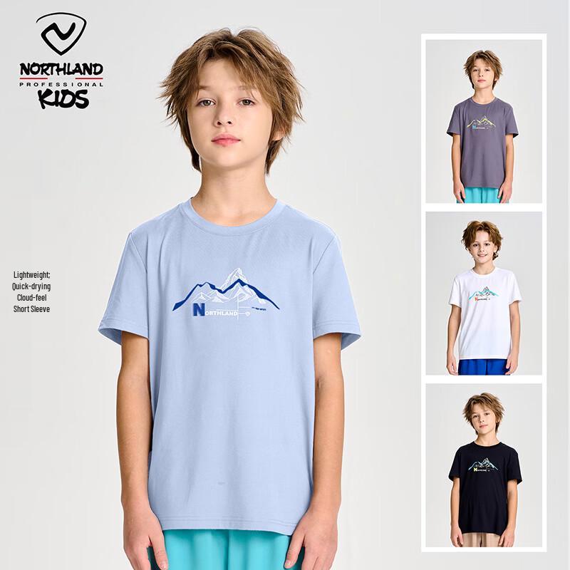 NORTHLAND Boys  Cloud Feel Quick-Dry Performance T-Shirt 130