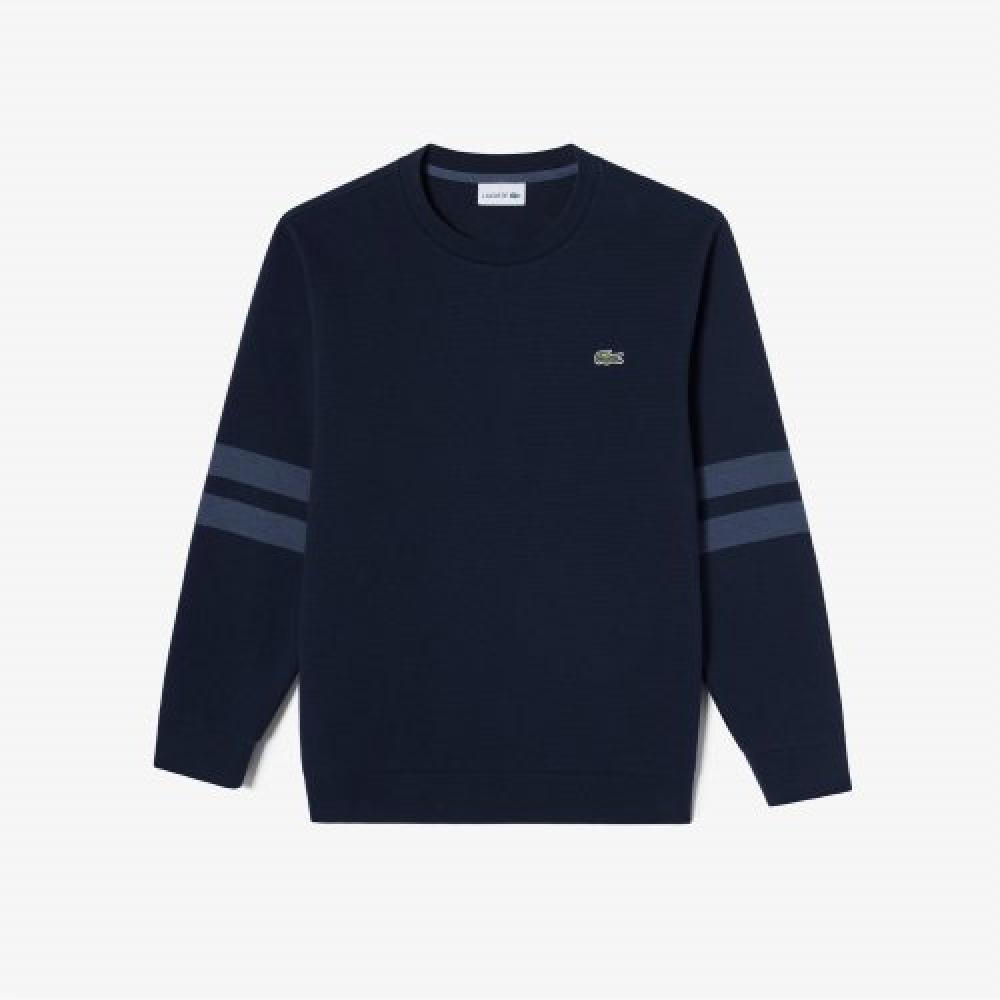 

LACOSTE Мужская толстовка с оттоманскими рукавами [Темно-синий]