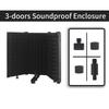 Foldable Adjustable Sound Absorbing Vocal Recording Panel Portable Isolation Microphone Shield Sound proof Plate