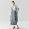 Women's Lightweight Baby-Grade Cashmere Cardigan - White Shawl Knit Jacket, Soft and Cozy for Autumn and Winter
