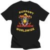 Nové Mc Bandidos Logo Podpora Celosvětové Unisex Tričko Vintage Unisex Móda Univerzální Streetwear Pánské Designové Oblečení