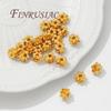 18K Gold Plated Beads For Jewelry Making,Bracelets Beads,Spacer Bead DIY Jewelry Accessories