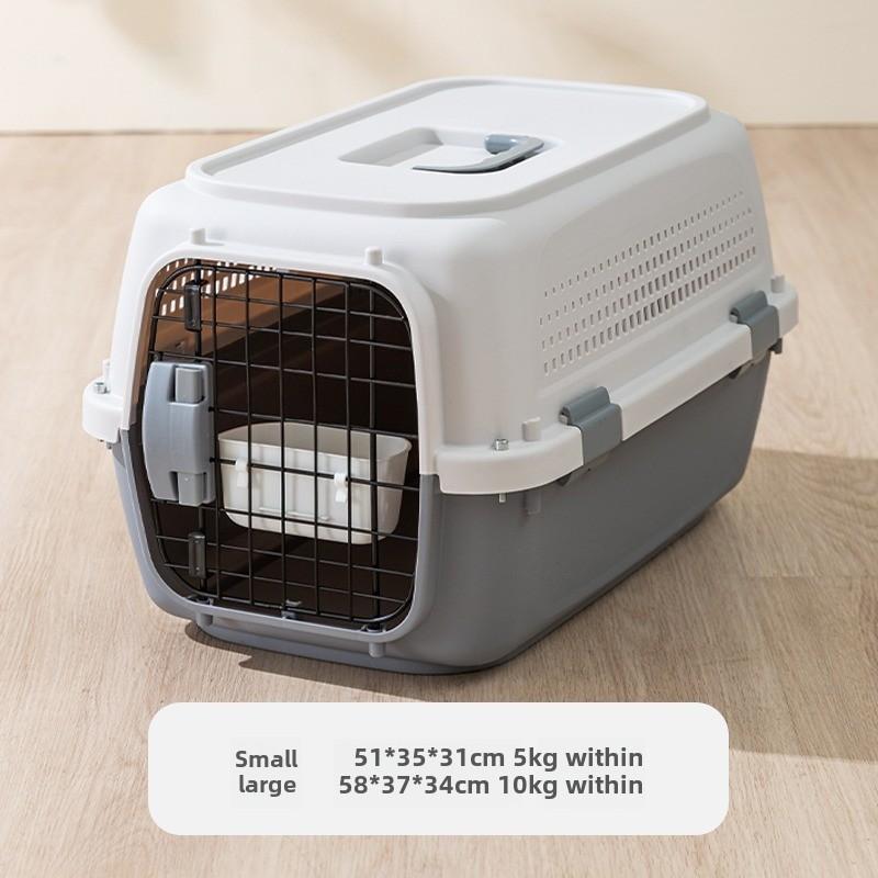 Cat Air Case Cat Cage Check Case Pet Breathable Suitcase Large Capacity Dog Portable Car Space Capsule