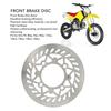 210mm/8.26in Front Brake Disc Rotor Steel Alloy Direct Replacement Disc  For Dirt Bike