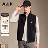 Antonio Men's Light Luxury Modal Air Layer Knit Vest