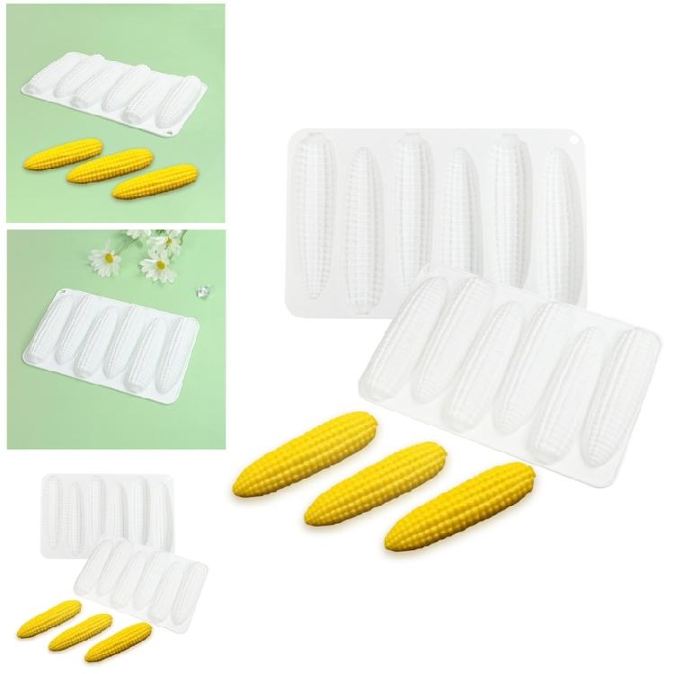 Heat Resistant Corn Silicone Treat Baking Molds for Baking Mousse Cake Pastries Jellies and Soap Crafting At Homes