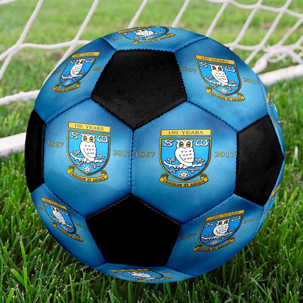 1pc Sheffield Wednesday Football Club Soccer Ball Size 5 Indoor Soccer Ball Fashion Colorful Backyard Game - Great For Sports Fans Gift HE104