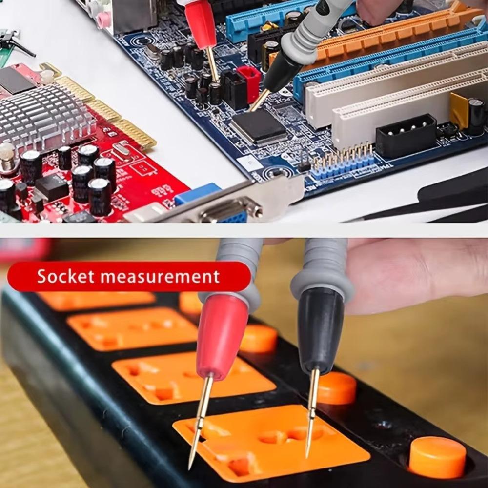 1000V 10A Digital Multimeter Probe Test Leads Universal Needle Tip Multi Meter Tester Lead Probe Wire Pen Cable
