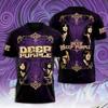 Rock Deep Purple Band T-Shirts 3D Print Men Women Short Sleeve Round Neck T Shirt Oversized Tees Hip Hop Tops Unisex Clothing