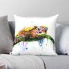 Sea Turtle Tortoise Square Pillowcase Polyester Linen Velvet Pattern Zip Decorative Throw Pillow Case Car Cushion Cover