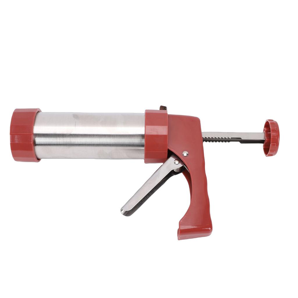 Cookie Press Decorating Kit for Baking Stainless Steel Cookie Maker with Discs and Piping Tips for Biscuits Cake Dessert