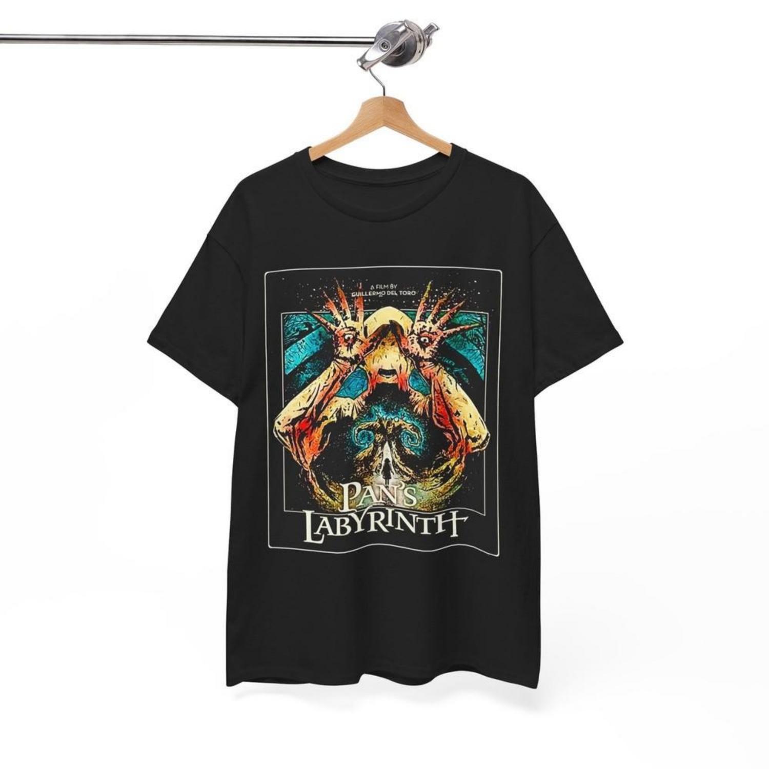 Pan#039;s Labyrinth Movie Vintage Tshirt Classic Horror Movie Unisex Tee Unisex T-Shirt S