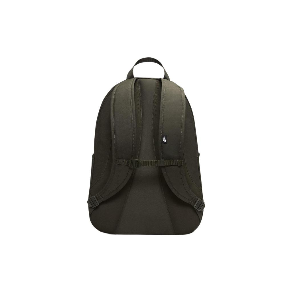 Nike Hayward Large Logo Strap Large Capacity Zipper Fabric Backpack Unisex Backpack Redwood-Green Light-Green DV1296-355